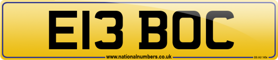 E13 BOC
