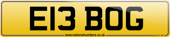 E13 BOG