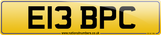 E13 BPC