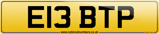 E13 BTP