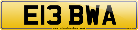 E13 BWA