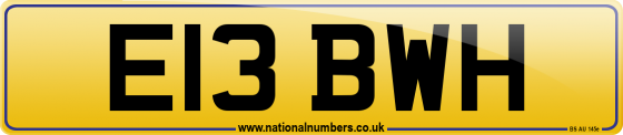 E13 BWH