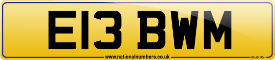 E13 BWM