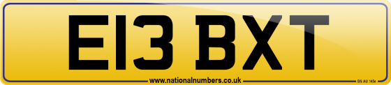 E13 BXT