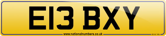 E13 BXY