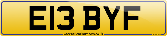E13 BYF