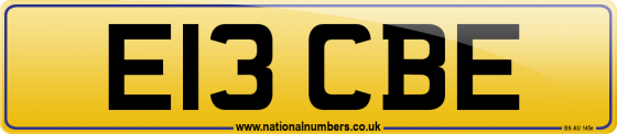 E13 CBE