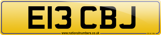 E13 CBJ