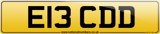 E13 CDD