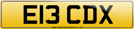 E13 CDX