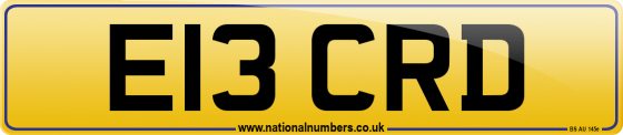 E13 CRD
