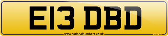 E13 DBD