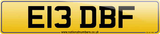 E13 DBF