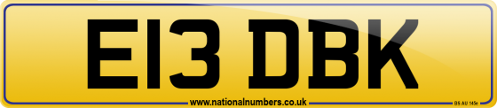 E13 DBK