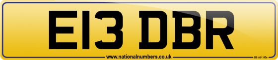 E13 DBR