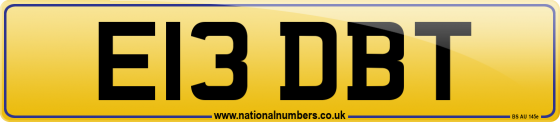 E13 DBT