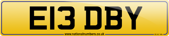 E13 DBY