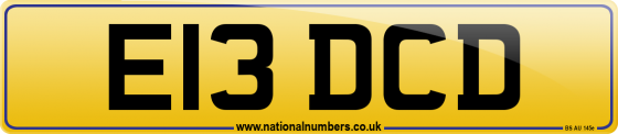 E13 DCD