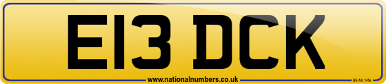 E13 DCK