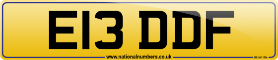 E13 DDF