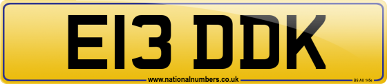 E13 DDK