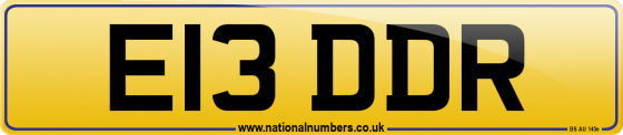 E13 DDR