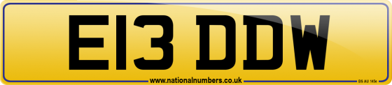 E13 DDW