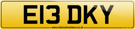 E13 DKY