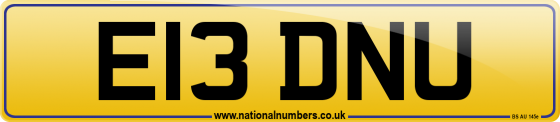 E13 DNU