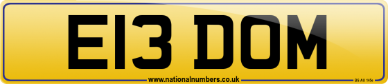 E13 DOM
