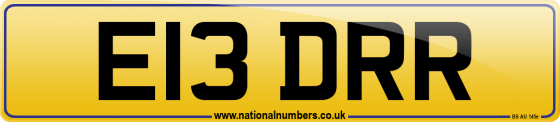 E13 DRR