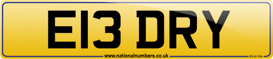 E13 DRY