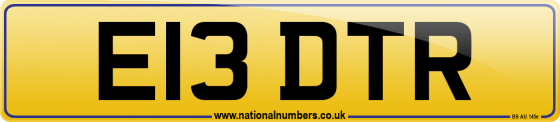 E13 DTR