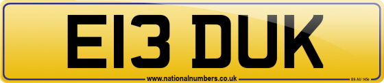 E13 DUK