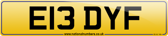 E13 DYF