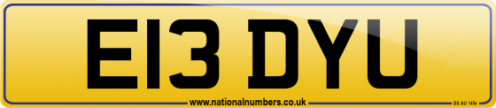 E13 DYU