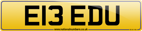 E13 EDU