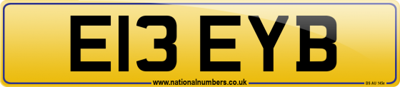 E13 EYB