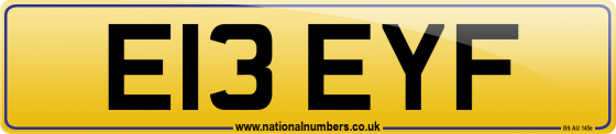 E13 EYF