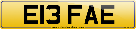 E13 FAE