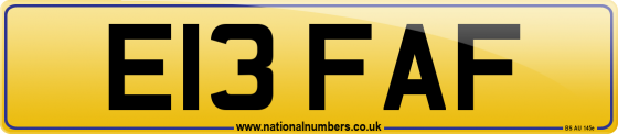 E13 FAF