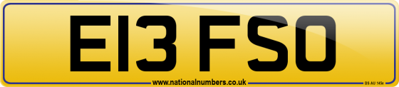 E13 FSO