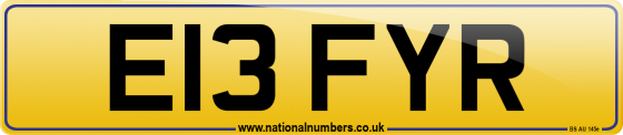 E13 FYR