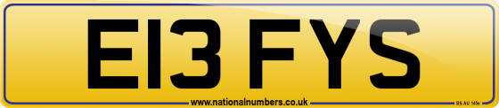 E13 FYS