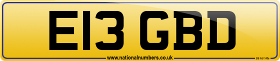 E13 GBD