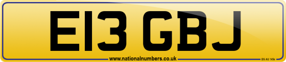E13 GBJ