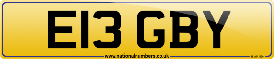 E13 GBY