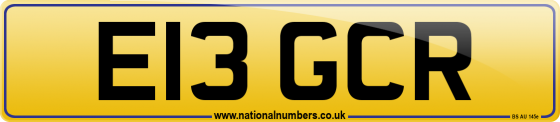 E13 GCR