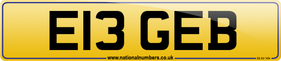 E13 GEB