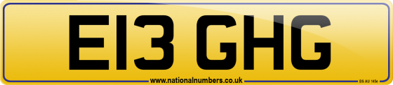 E13 GHG